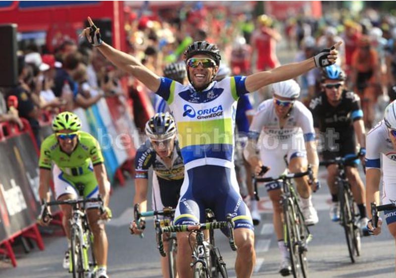 Michael Matthews  vince a Madrid l'ultima tappa della Vuelta